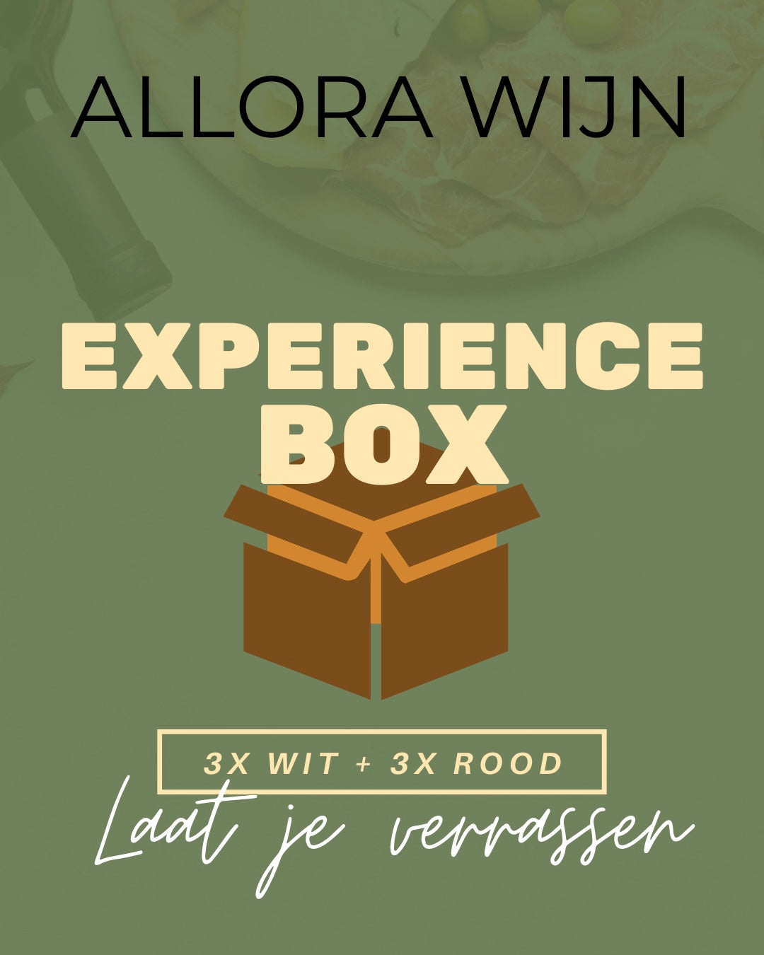 EXPERIENCE BOX WIT EN ROOD - Ontdek en laat u verrassen door een selectie van onze wijnen